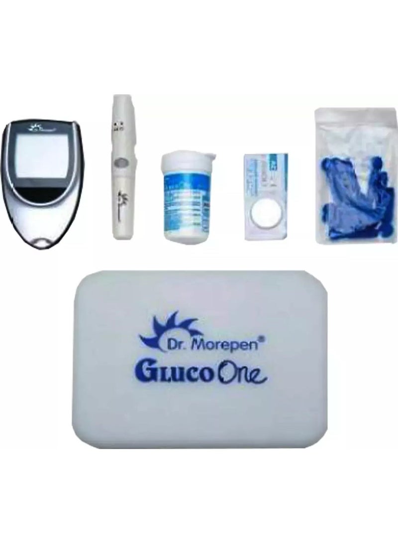 Dr. Morepen BG-03 Gluco One Glucometer Combo, 50 Strips - Image 4